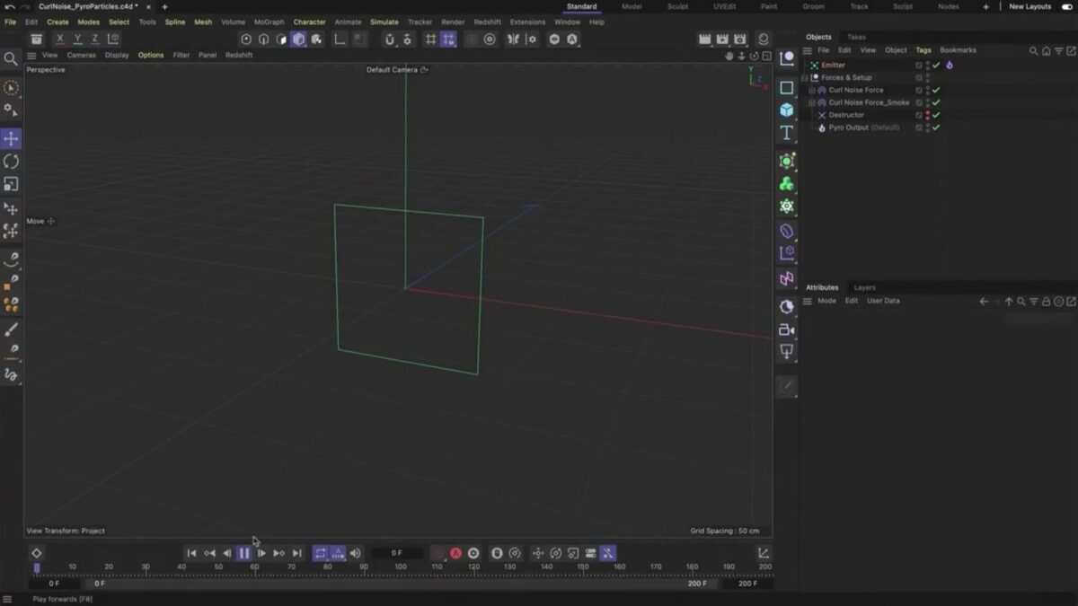 CINEMA 4D2024软件界面 2