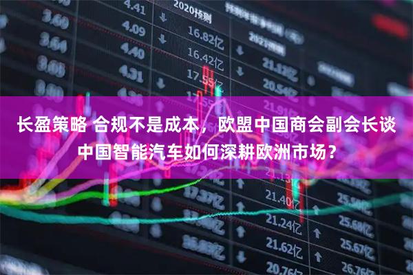 长盈策略 合规不是成本，欧盟中国商会副会长谈中国智能汽车如何深耕欧洲市场？