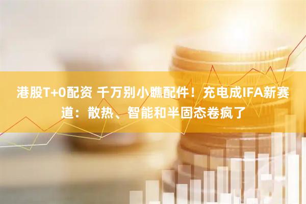 港股T+0配资 千万别小瞧配件！充电成IFA新赛道：散热、智能和半固态卷疯了