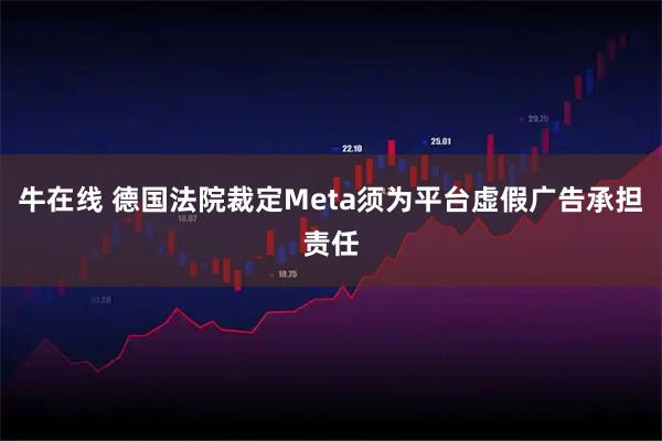牛在线 德国法院裁定Meta须为平台虚假广告承担责任